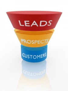 Render of a CRM Funnel Chart.